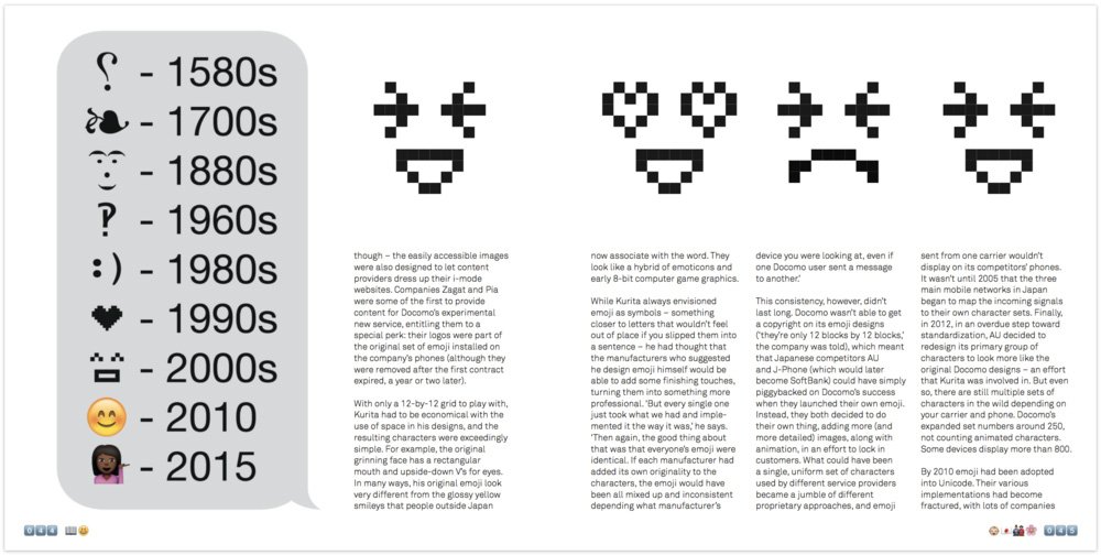 『The Story of Emoji』2
