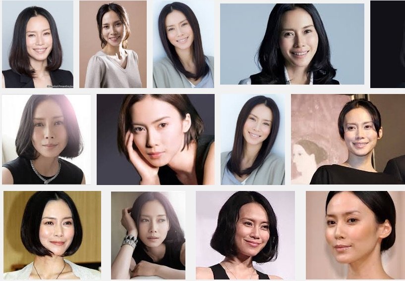 中谷美紀さんGoogle画像検索スクリーンショット