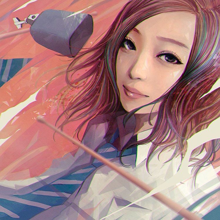 歌川菜穂さん(赤い公園)とのコラボイラスト