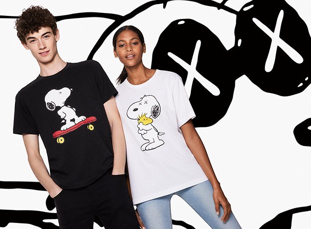 KAWS × PEANUTS/画像はUNIQLO USより 2