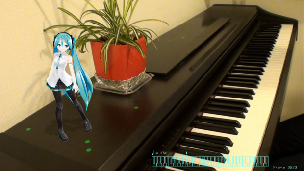 初音ミクがピアノに合わせて歌った「Tell Your World」がすごい