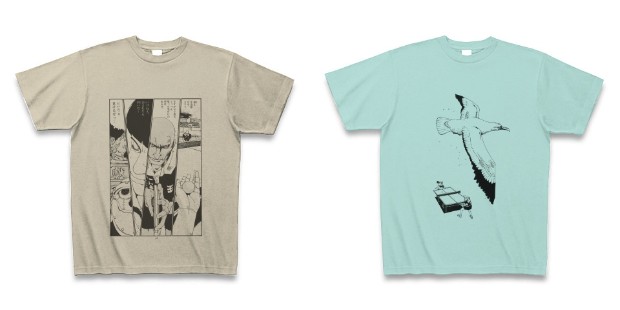 『ピンポン』湯浅政明の厳選Tも! 松本大洋Tシャツプロジェクト第5弾