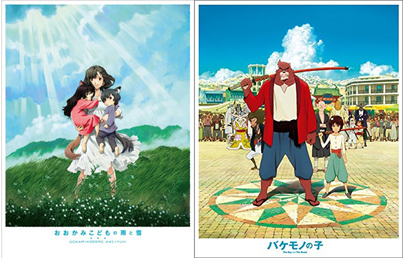 細田守特集2本立て上映 『おおかみこどもの雨と雪』『バケモノの子』