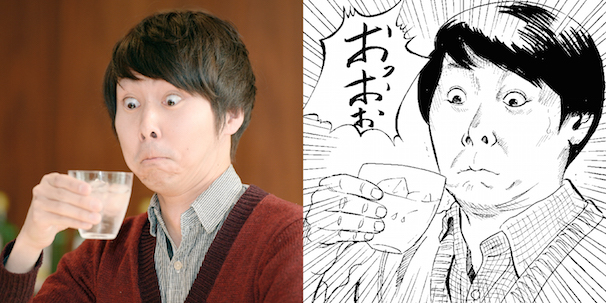 「のんで、びっくり!似顔絵キャンペーン」