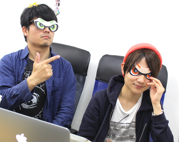 最近、滅法ハマってる『スプラトゥーン』なりきり眼鏡をつくってみた!