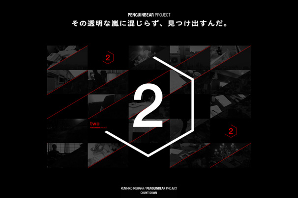 8月23日の「PENGUINBEAR Project」公式サイト