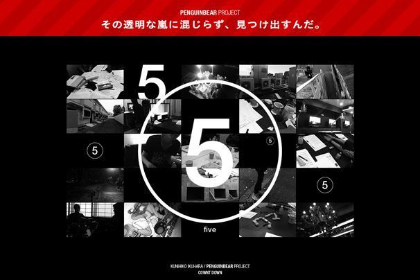 8月20日の「PENGUINBEAR Project」公式サイト