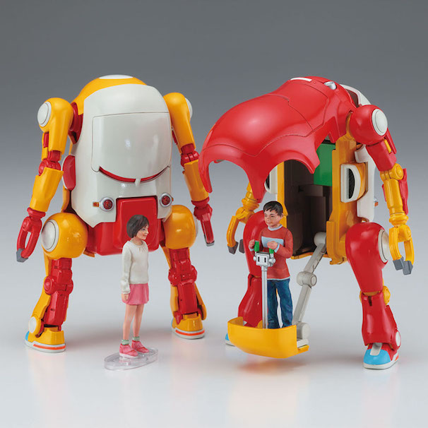 メカトロウィーゴ No.01 “あか&きいろ”/株式会社 ハセガワウェブサイトより