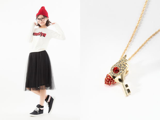 乙女心に直撃! CCさくらのスニーカー&ネックレスがかわいい