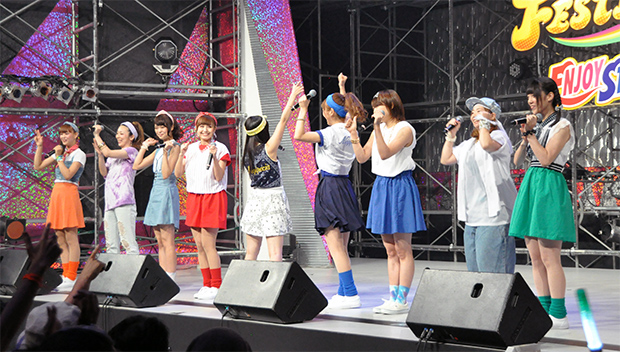 【TIF2014】コラボユニット・Negipecia! 9人の美女が見せるひと夏の夢