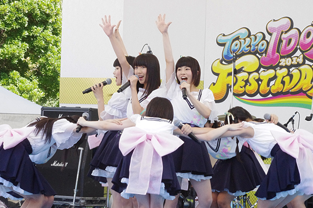 【TIF2014】ピクシブの「つくドル!」始動! 虹のコンキスタドールが初ライブ