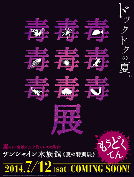 危険な生き物大集合! 「毒毒毒毒毒毒毒毒毒展(もうどくてん)」開催