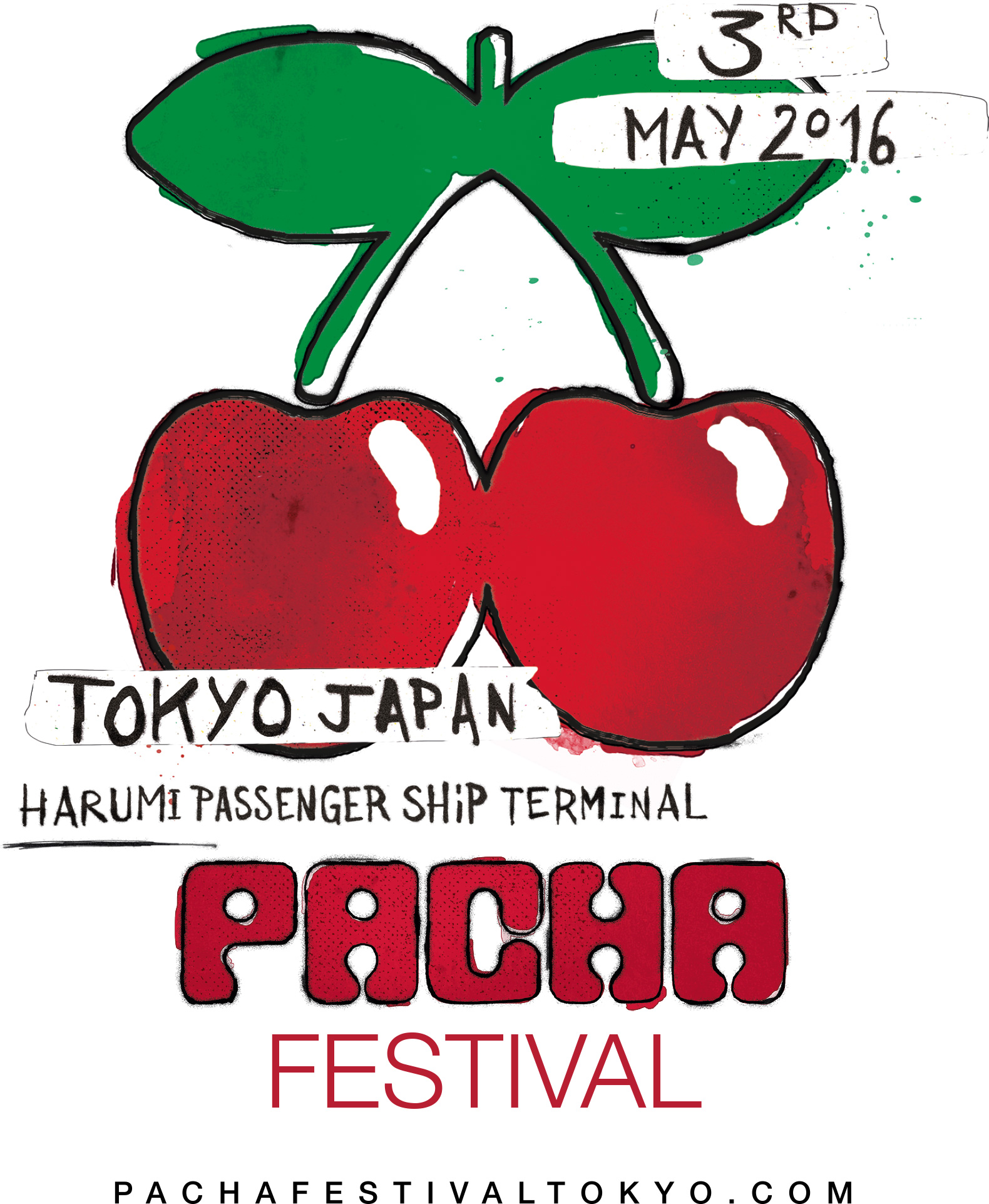 PACHA FESTIVAL TOKYO 2016 logo
