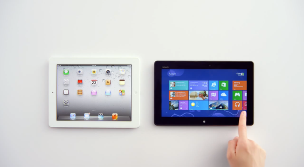 Windows8とiPadの比較動画
