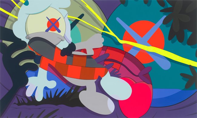 KAWS「CAMO CAN’T HELP YOU」, 2013