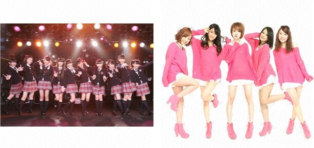 左：さくら学院 | 右：THEポッシボー