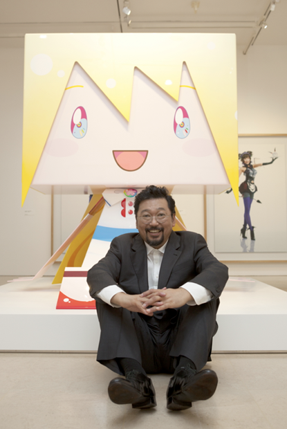Portrait of Takashi Murakami／Photo by Hyun-soo Kim ／Artwork©Takashi Murakami/Kaikai Kiki Co., Ltd. All Rights Reserved.