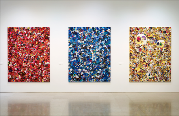 Installation view of 