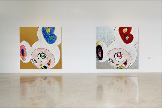 Installation view of 