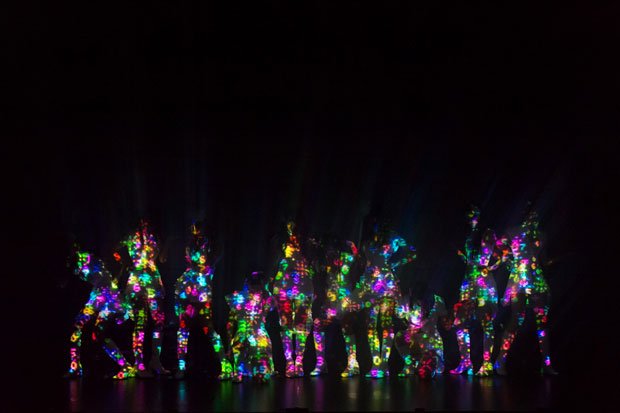 東京パフォーマンスドールのプロジェクション・マッピング映像