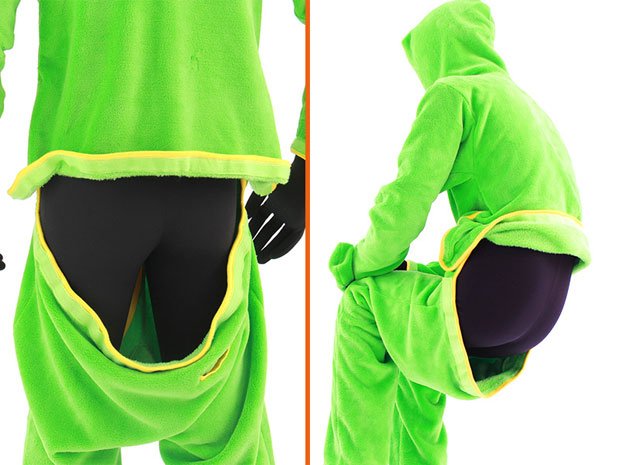 「人型寝袋フリース」