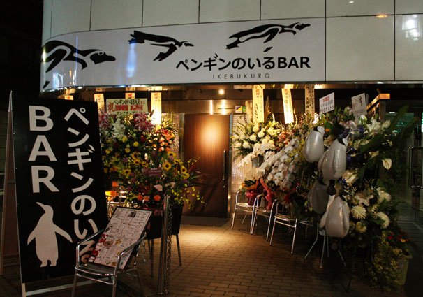 ペンギンのいるBAR外観