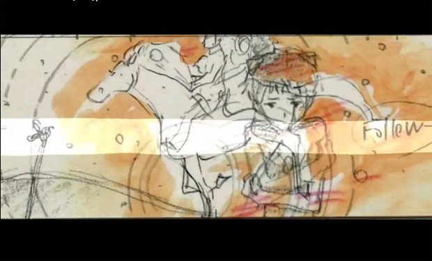 プラグスーツ姿のシンジ?