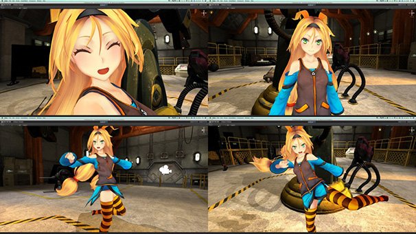 ユニティちゃんの3Dモデル