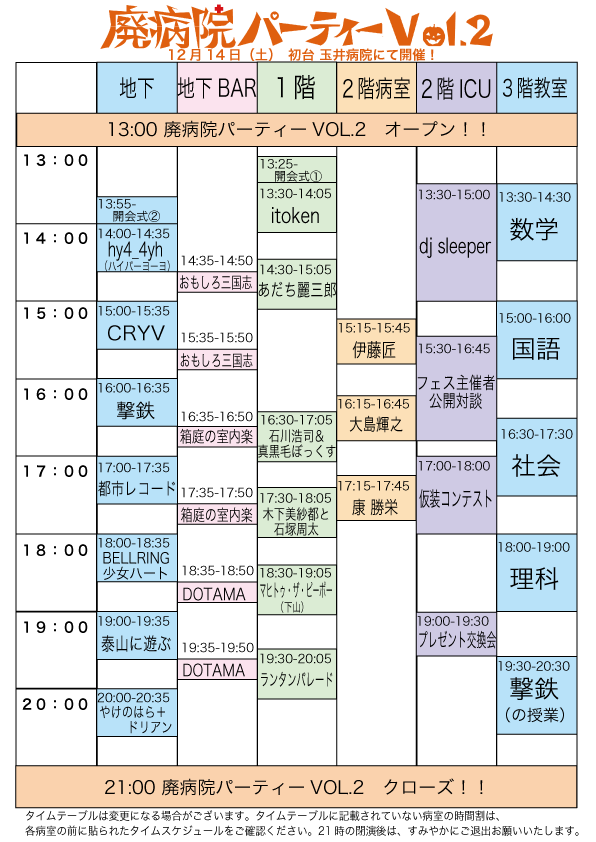 廃病院パーティーVOL.2