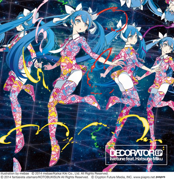 livetune、リリースラッシュ！ 豪華EP＆シングル同時発売