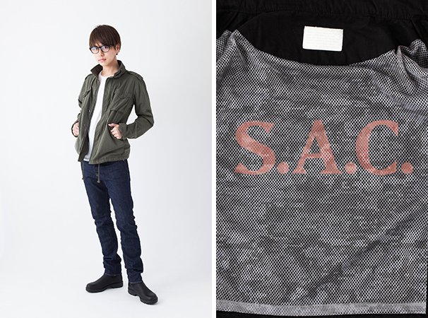 S.A.C. M-65ジャケット