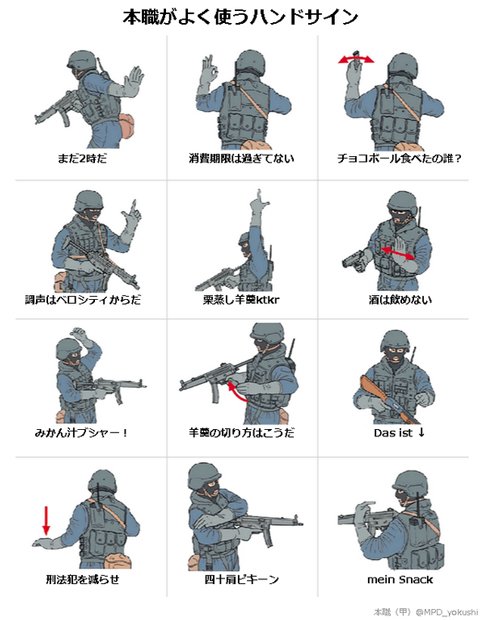 ついに警視庁まで参戦！「○○がよく使うハンドサイン」ブーム過熱