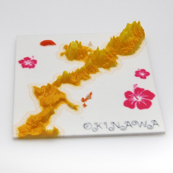 「rinkak 凸凹地図」の作例