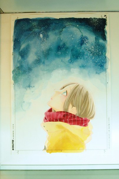 『ひるなかの流星』原画展