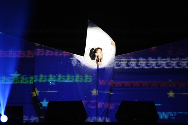 【ニコニコ超パーティーⅢ】ジュディ・オングさんの「魅せられて」