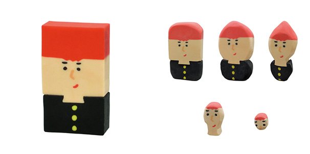 「消しゴムの一生」ボーイ