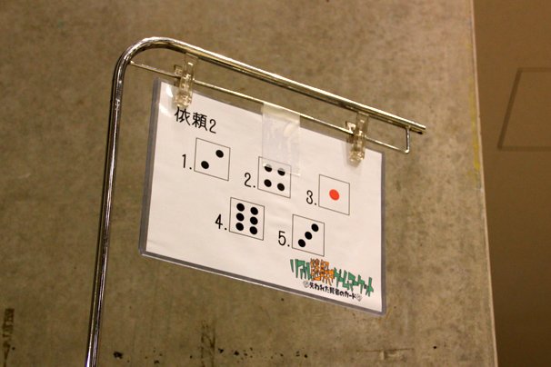 謎解きゲーム場内ヒント