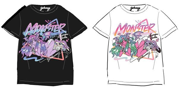 ジェニー・カオリ × galaxxxy MONSTER BIG Tシャツ