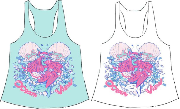 ジェニー・カオリ × galaxxxy MARMAIDタンクトップ