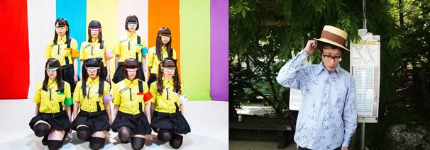 左：ゆるめるモ！　右：ゆーきゃんさん