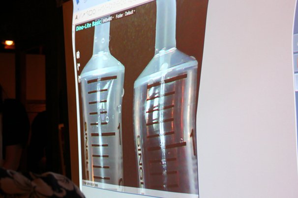 器具を使っての実験