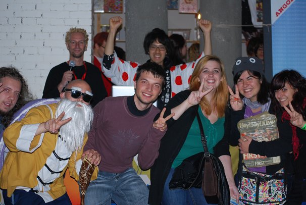 「Lucca Comics & Games 2011」での記念写真