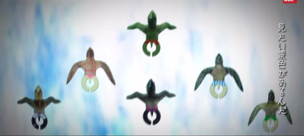 画像は動画のキャプチャ／（C）BANDAI