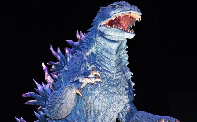 ゴジラ 渋谷に襲来 豪華イラストや1億5000万円の純金像も公開 Kai You Net
