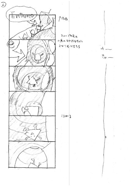 「Food Chain」ストーリーボード