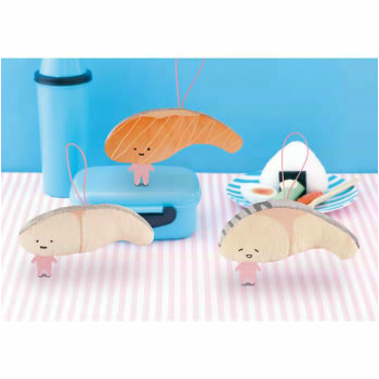 さばくんとさわらくんと一緒マスコット