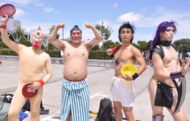 キン肉マンさんをはじめとする裸キャラたち