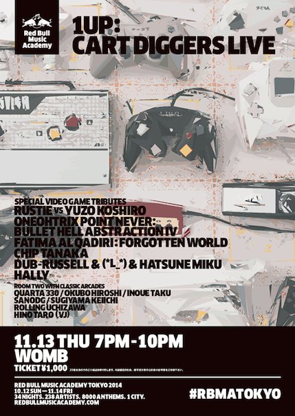 「Red Bull Music Academy presents 1UP: Cart Diggers Live」