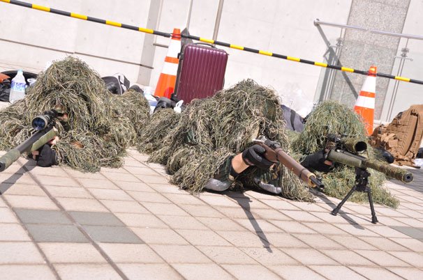 ギリースーツ×3!!!