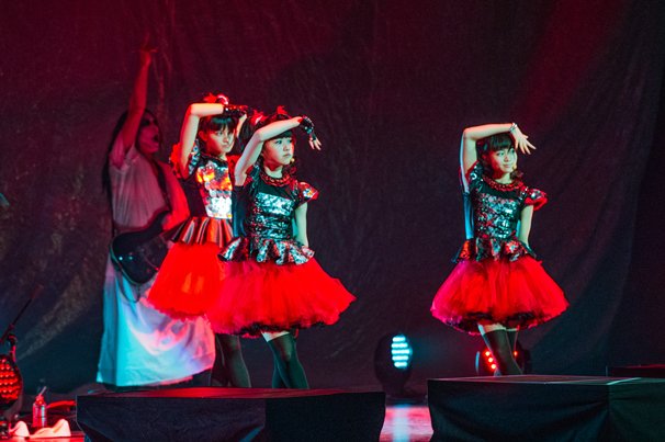 レディー・ガガさんのサポートアクトをつとめるBABYMETAL